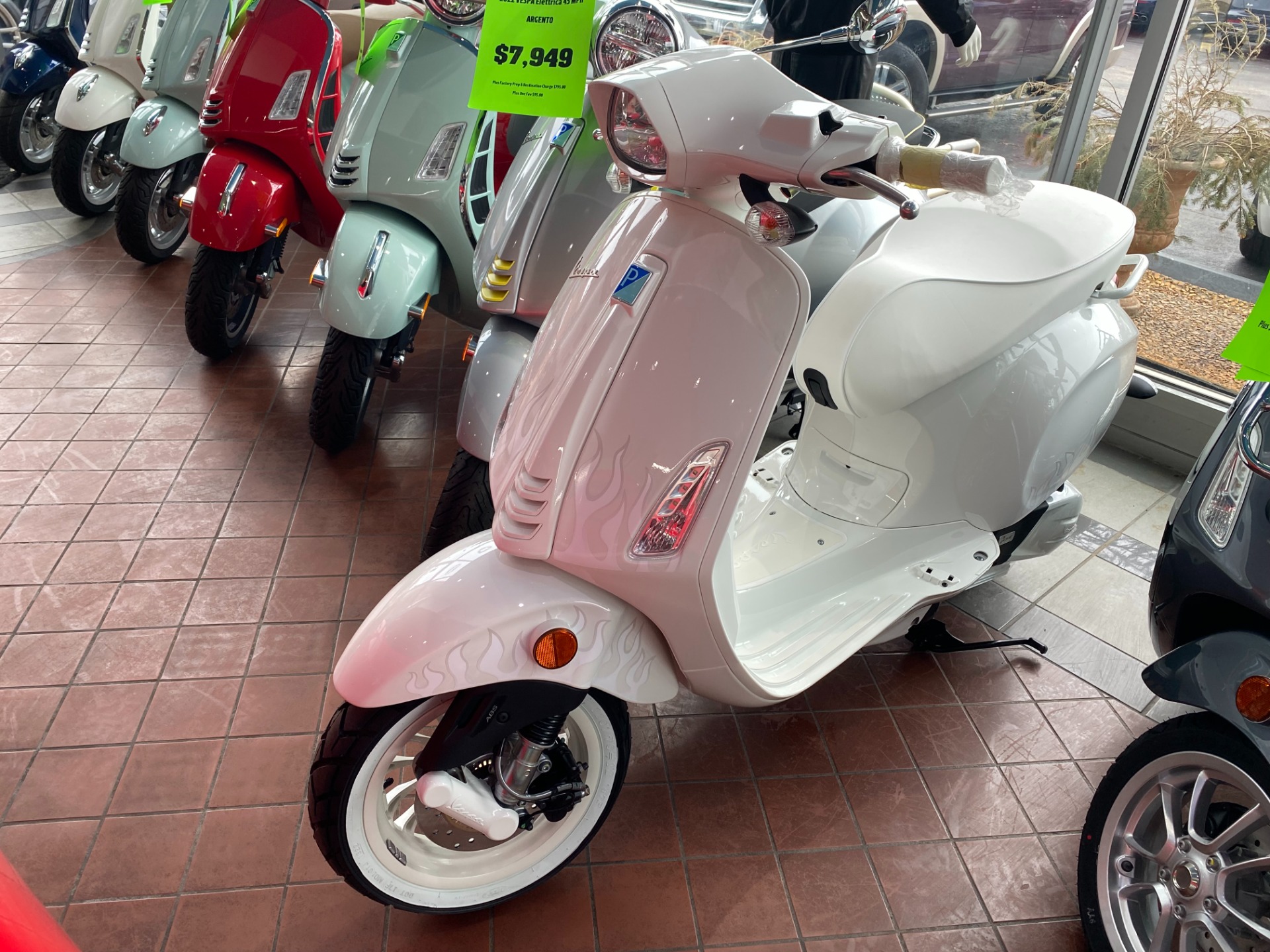 Justin Bieber x Vespa: Up Close With The All-White, Limited-Edition Scooter
