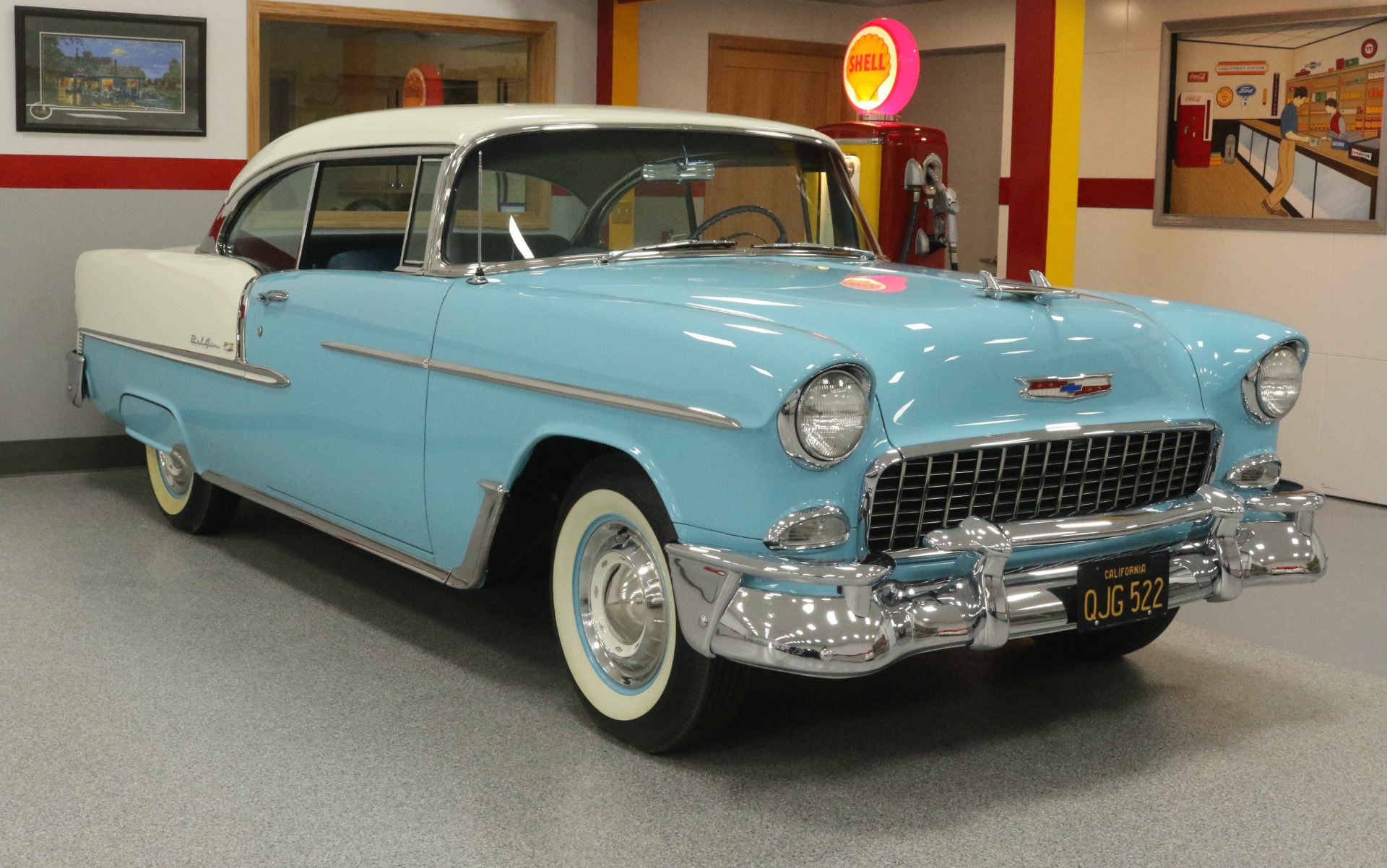 1955 Chevy Bel Air Stock # 1547c For Sale Near Brookfield, Wi 